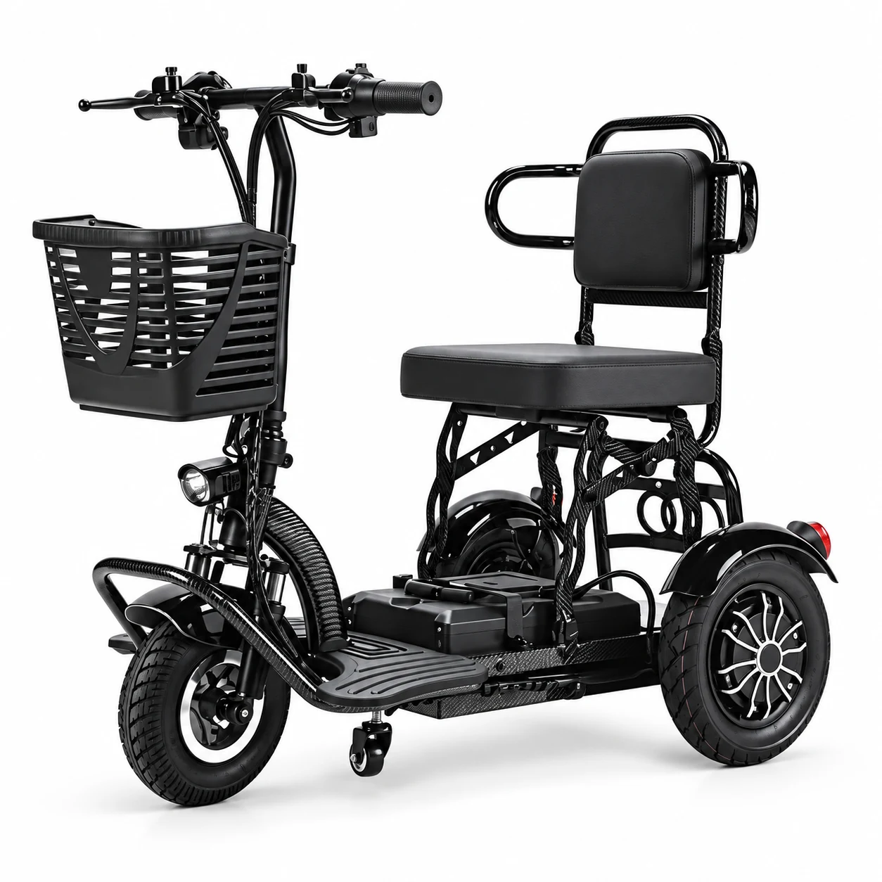 Folding Electric Mobility Tricycle