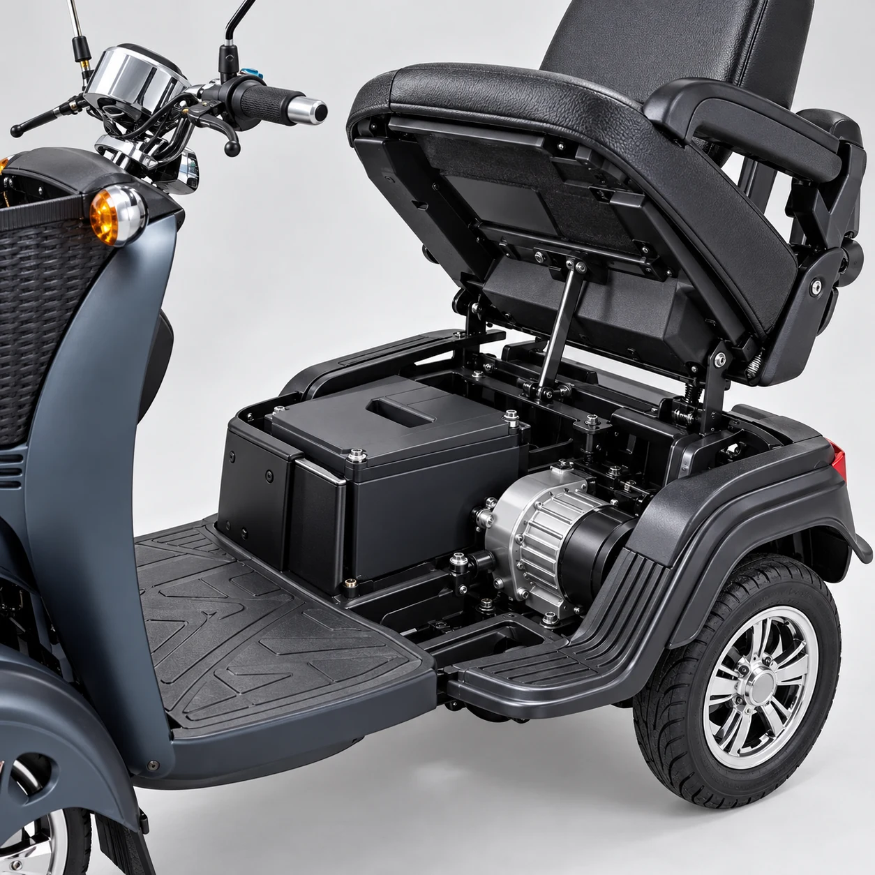 Four-Wheel Electric Mobility Scooter — Product detail image 3