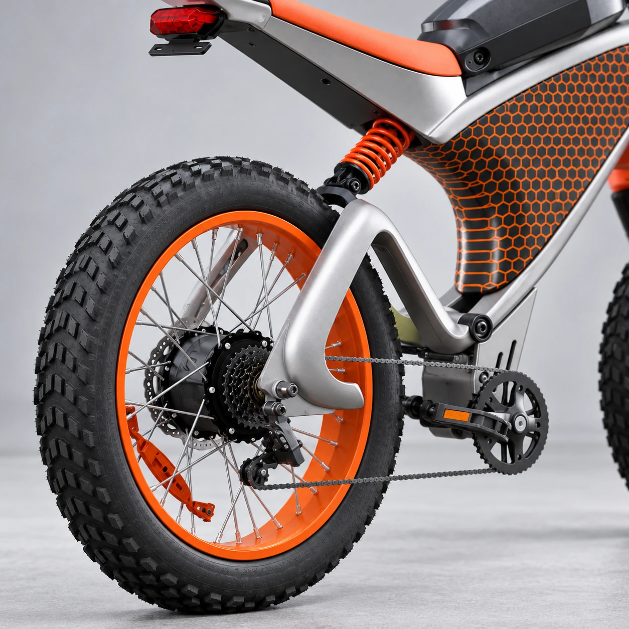Q7 48 V Electric Sportbike — Product detail image 3