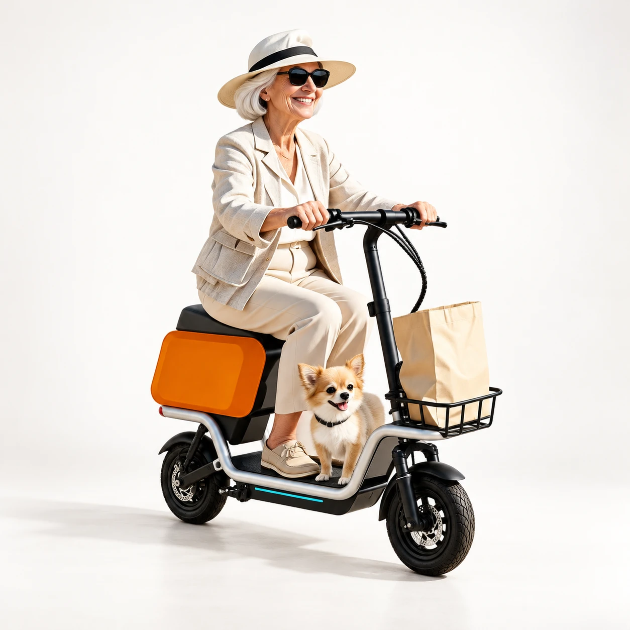 S20 Foldable Seated Electric Scooter