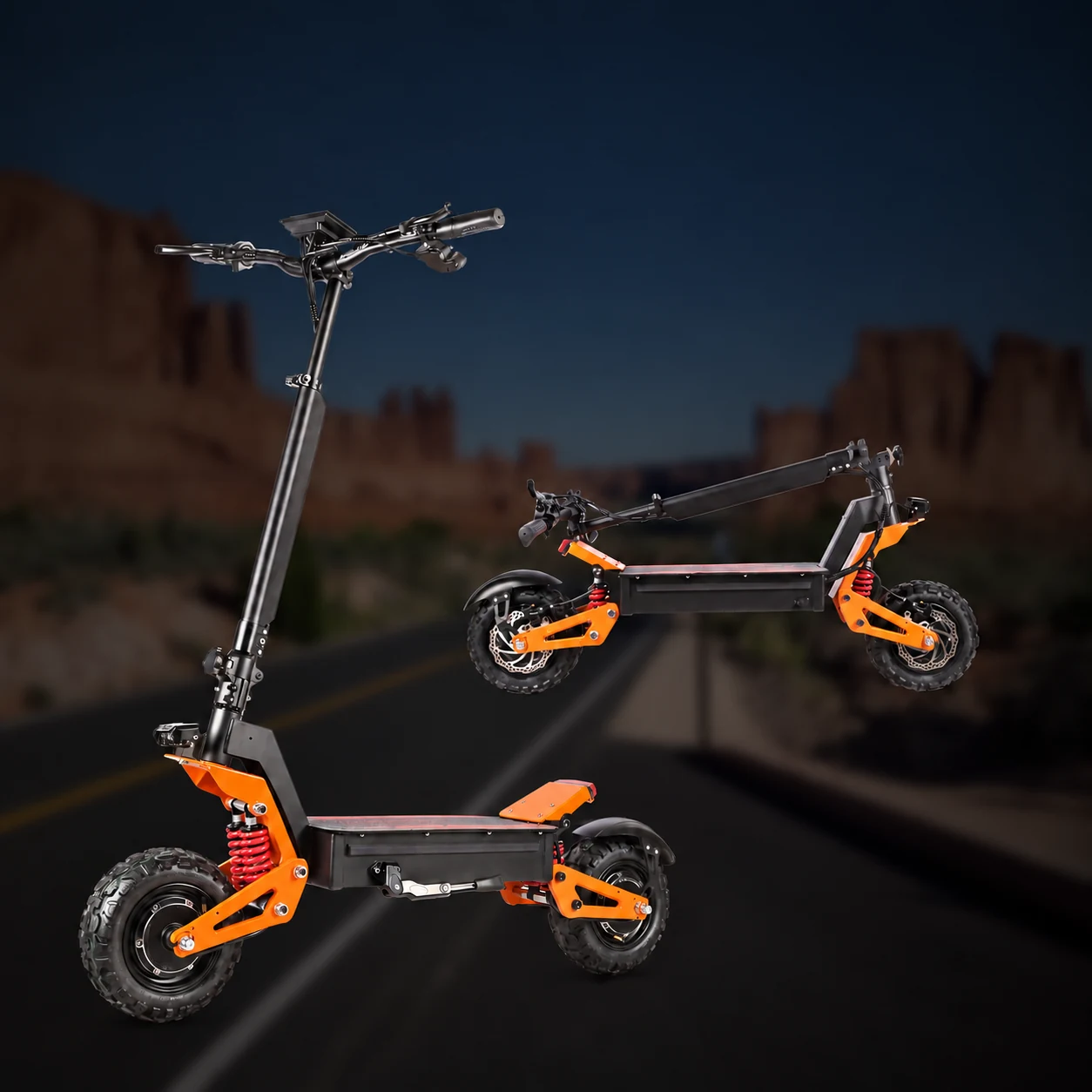 X5 Dual-drive Off-road Electric Scooter — Product detail image 4