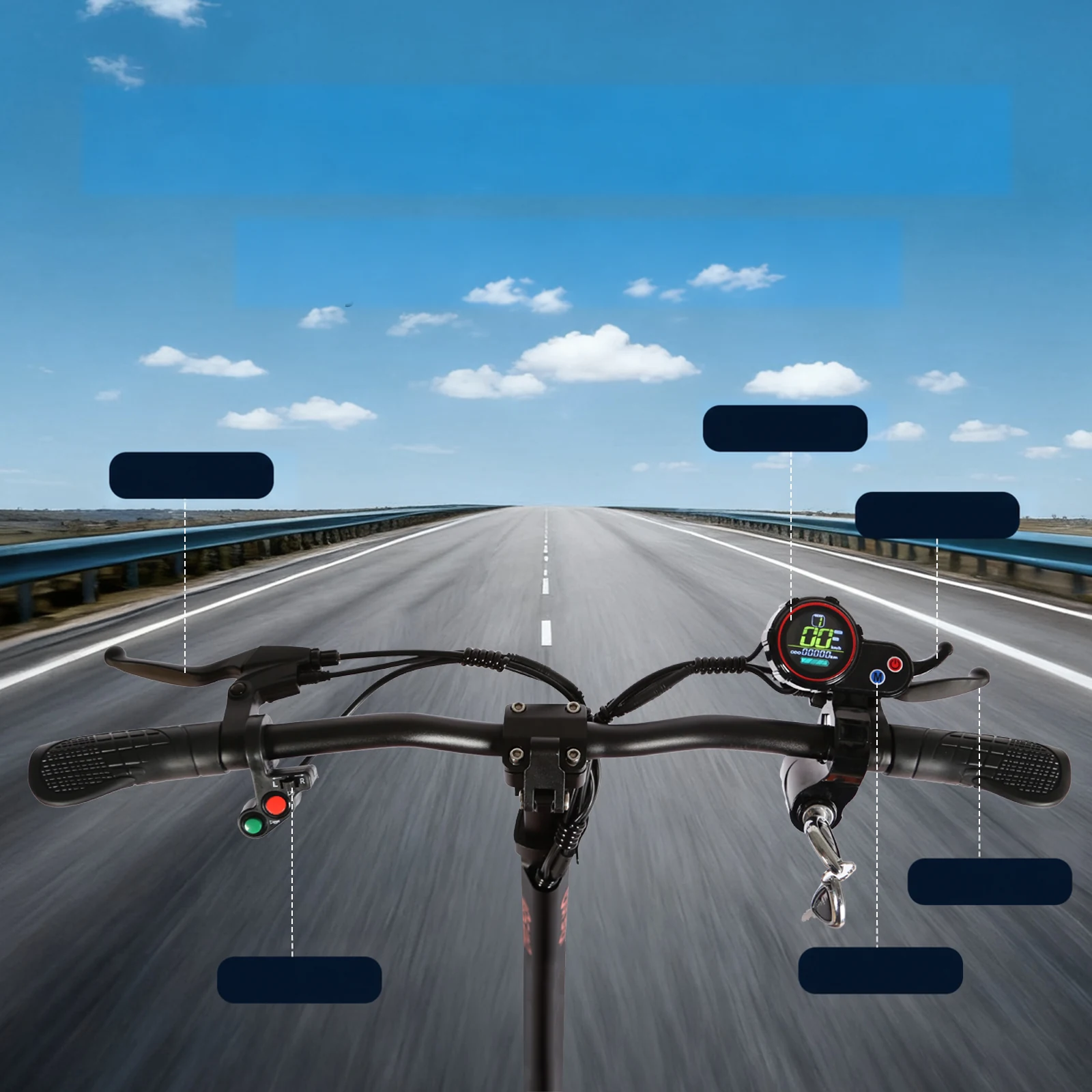 X7 Off-road Electric Scooter — Product detail image 4