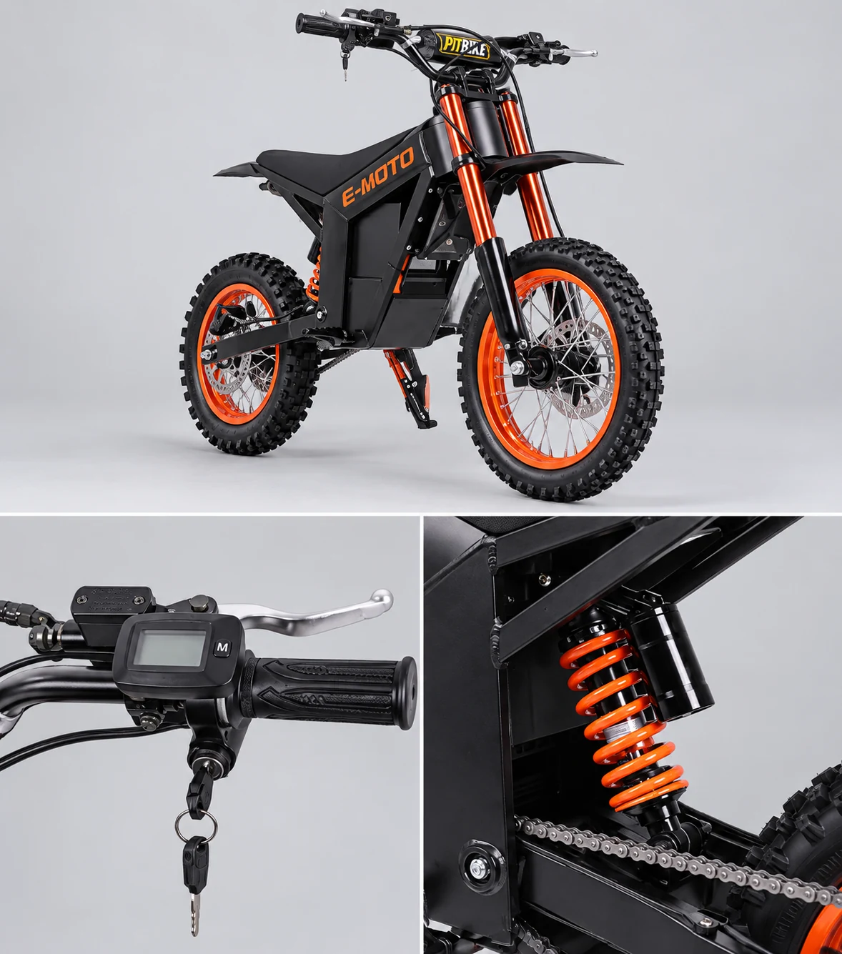 Y01-1 Electric Off-Road Motorcycle — Product detail image 2